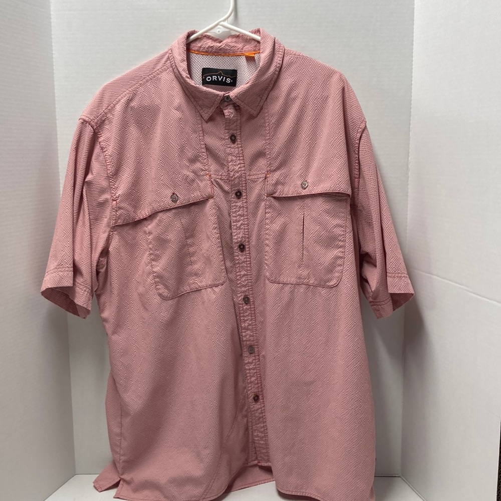 Mens Orvis Washed short sleeve shirt